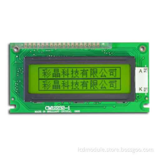 122x32 dots matrix lcd module display